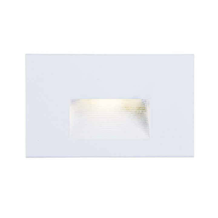 Maxim Lighting Path 4-Watt White Line-Voltage Hardwired Integrated LED Path/Stair Light, 5 in. Wide