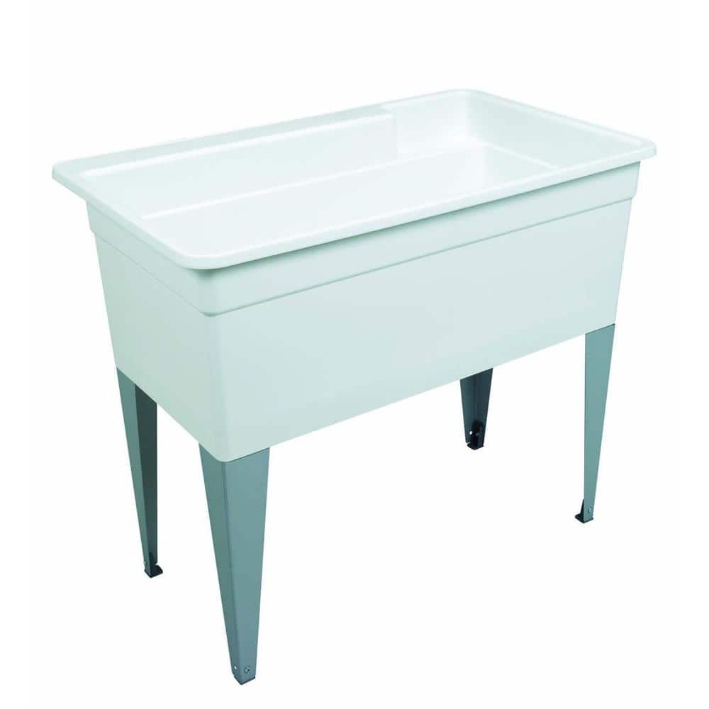MUSTEE BigTub 40 in. x 24 in. x 33 in. Polypropylene Utility Tub