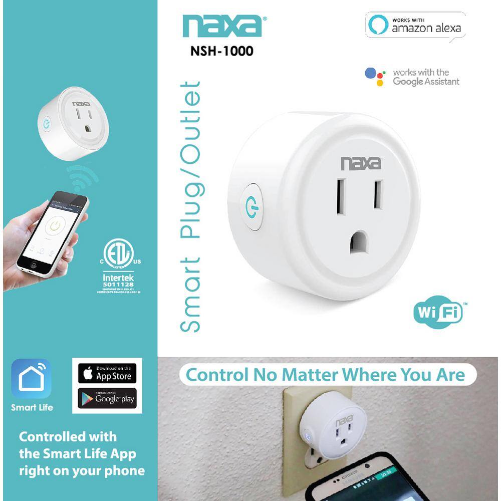Naxa Wi-Fi Smart Plug