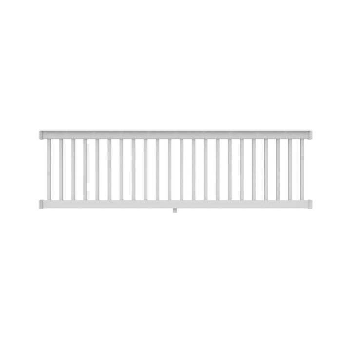 RDI Finyl Line 10 ft. x 36 in. H - Deck Top Level Rail Kit in White