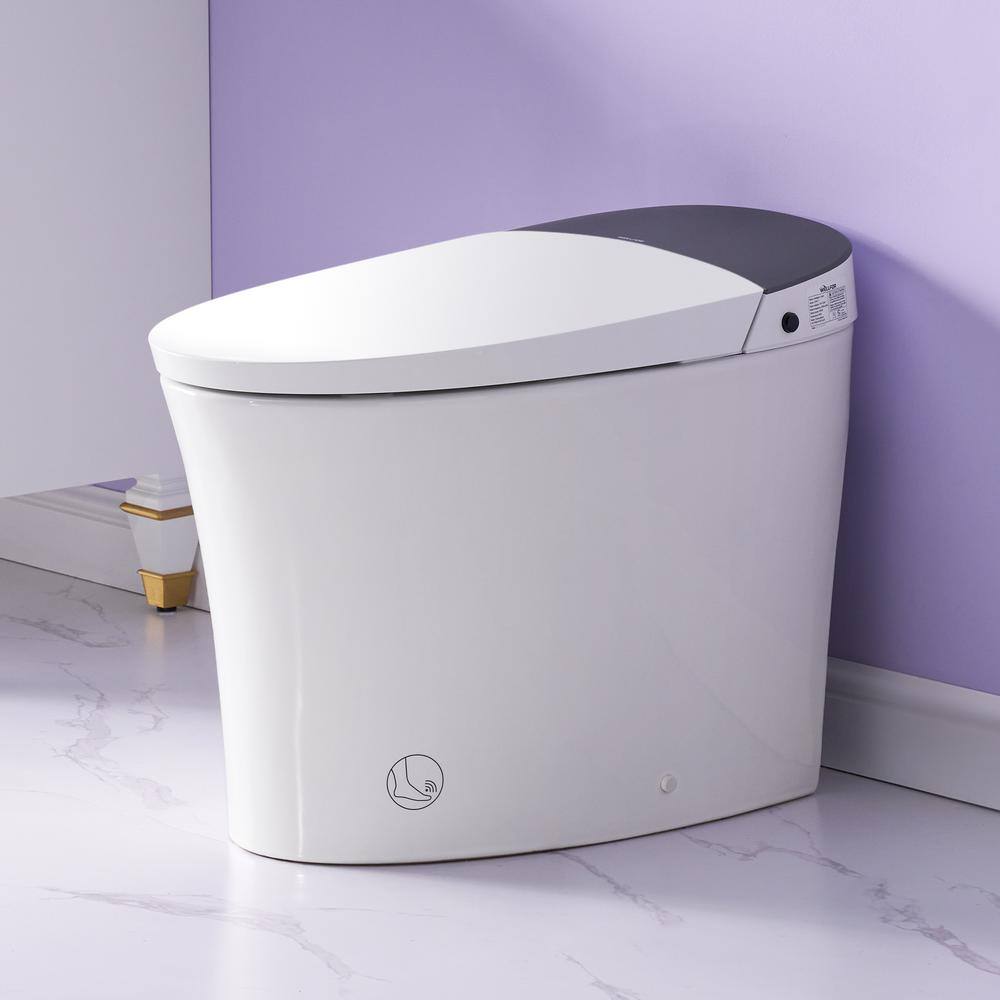 Unbranded Elongated ADA LED Smart Bidet Toilet with Auto Features