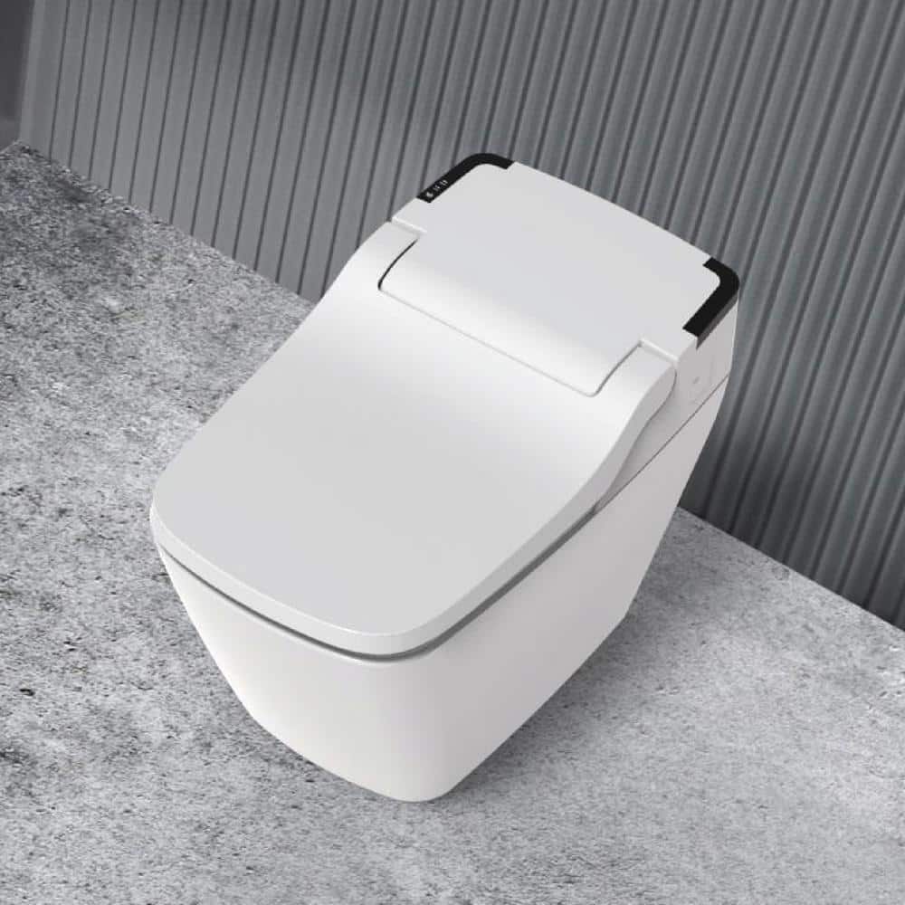 VOVO Stylement Tankless Smart Bidet Toilet with UV LED and Heated Seat