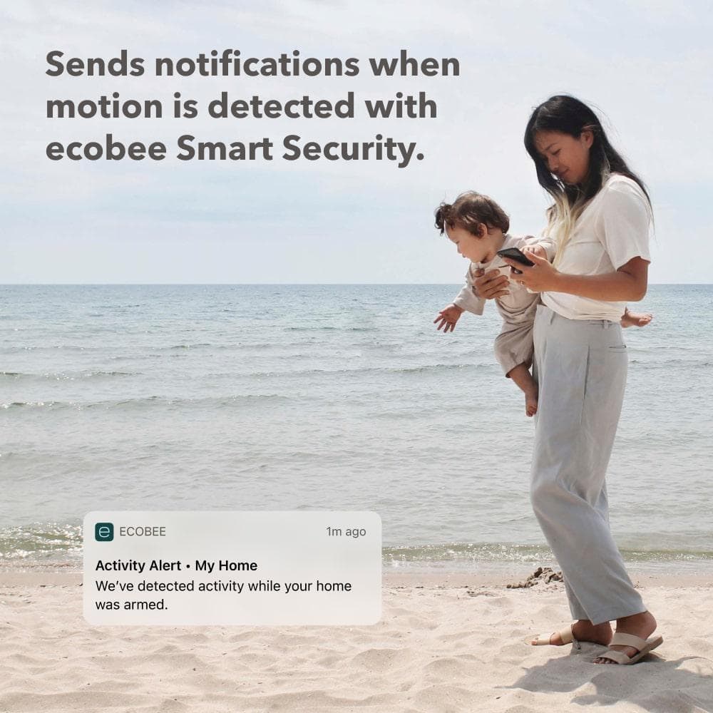 ecobee Smart Sensor 2 Pack- Comfort, Security, Energy Savings- Smart Home- Compatible with ecobee Smart Home Thermostats