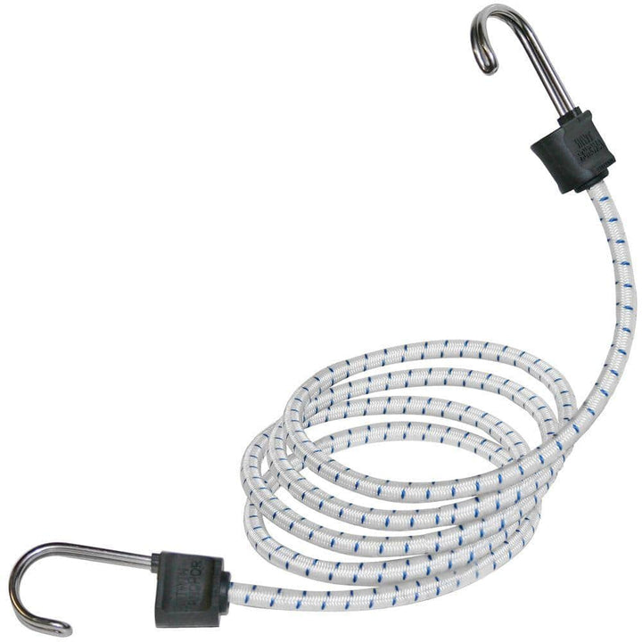 Keeper 48 in. Marine Bungee Cord, Twin Anchor with Stainless Steel Hooks