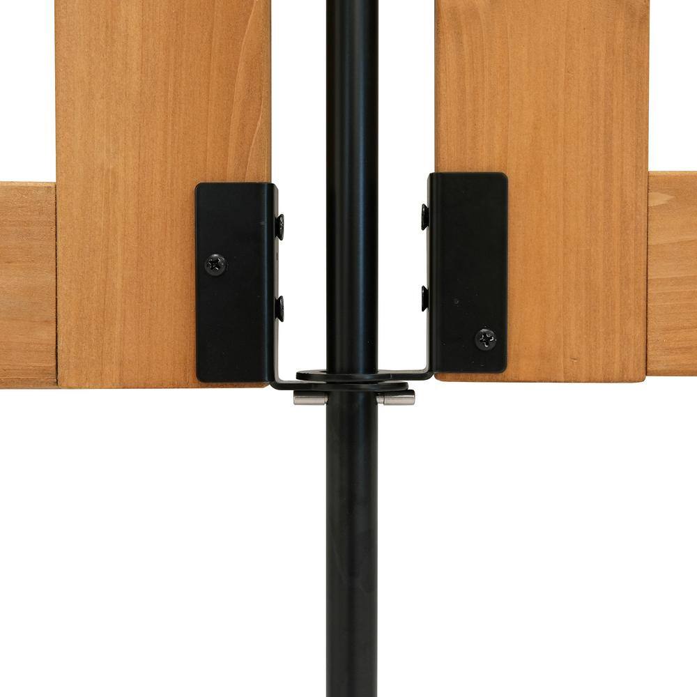 Zippity Outdoor Products Newberry Dig Free Wood Fence Kit - 48 in. x 32 in. Panels
