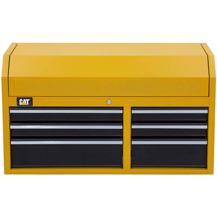 CAT 41 in. W x 18 in. D 6-Drawer Heavy Duty Top Tool Chest with Power Strip