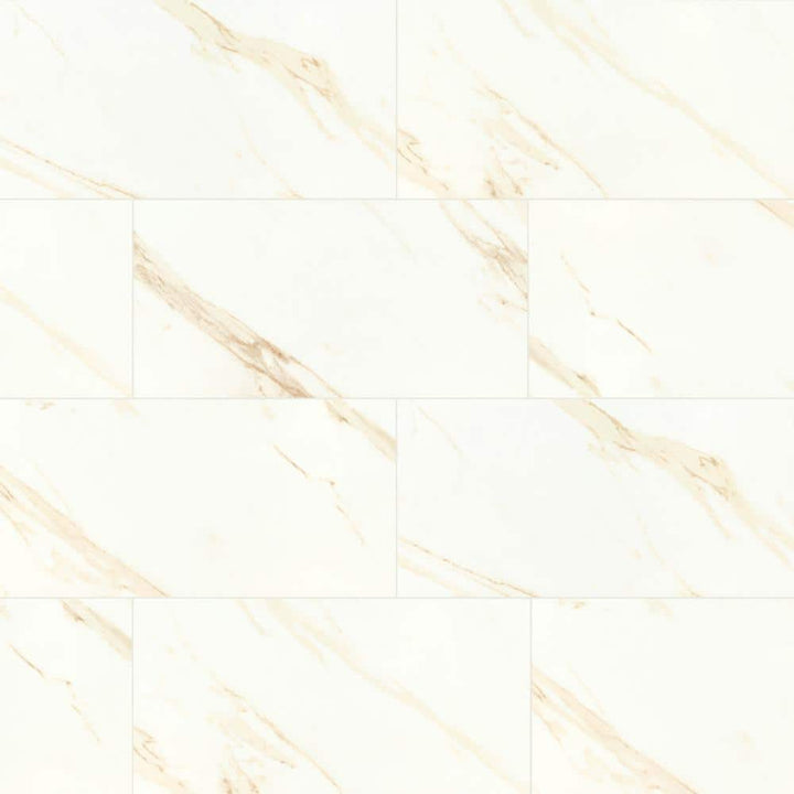 MSI Yosemite White 16 in. x 32 in. Polished Porcelain Floor and Wall Tile (14.2 sq. ft./Case)