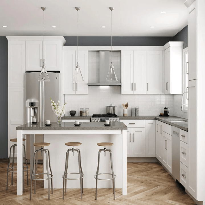 White Kitchen Cabinets - Super Arbor