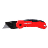 CRAFTSMAN 3/4-in Folding Utility Knife with On-Tool Blade Storage