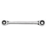 E-Torx Ratcheting Double Box-End Wrench Set (4-Piece) - Super Arbor