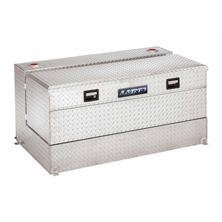 Lund 100 Gal. Aluminum Transfer Tank/Combo Tank, Silver - Super Arbor