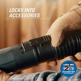 1-7/8 in. x 10 ft. Pro-Grade Locking Vacuum Hose Kit for RIDGID Wet/Dry Shop Vacuums - Super Arbor
