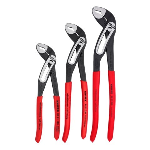 KNIPEX Alligator 3-Pack Tongue & Groove Plier Set