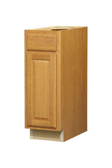 Diamond NOW Portland 12-in W x 35-in H x 23.75-in D Wheat Door and Drawer Base Stock Cabinet