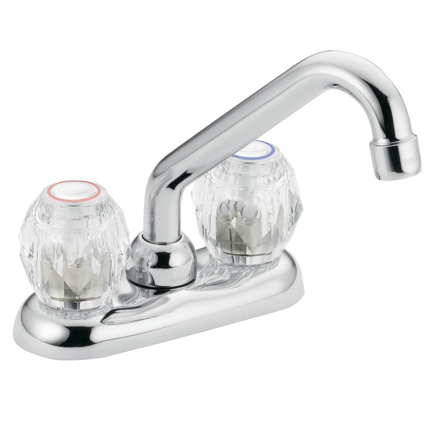 Moen Chateau Chrome 2-Handle Deck-Mount Utility Faucet