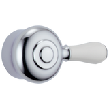 Delta H777 Chrome Porcelain Lever Bathroom Sink Faucet Handle
