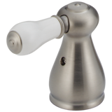 Delta H277SS Stainless Lever Bathroom Sink Faucet Handles, 2-Pack