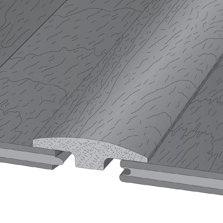 Robbins Cinnamon 0.5-in T x 2-in W x 78-in L Solid Wood Floor T-moulding