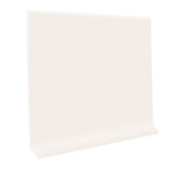 Flexco 6-in Arctic White Vinyl Floor Base, 120-ft Coil