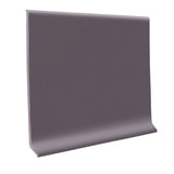 Flexco 2.5-in x 4-ft Vinyl Wall Base, Charcoal, 0.08-in Thick
