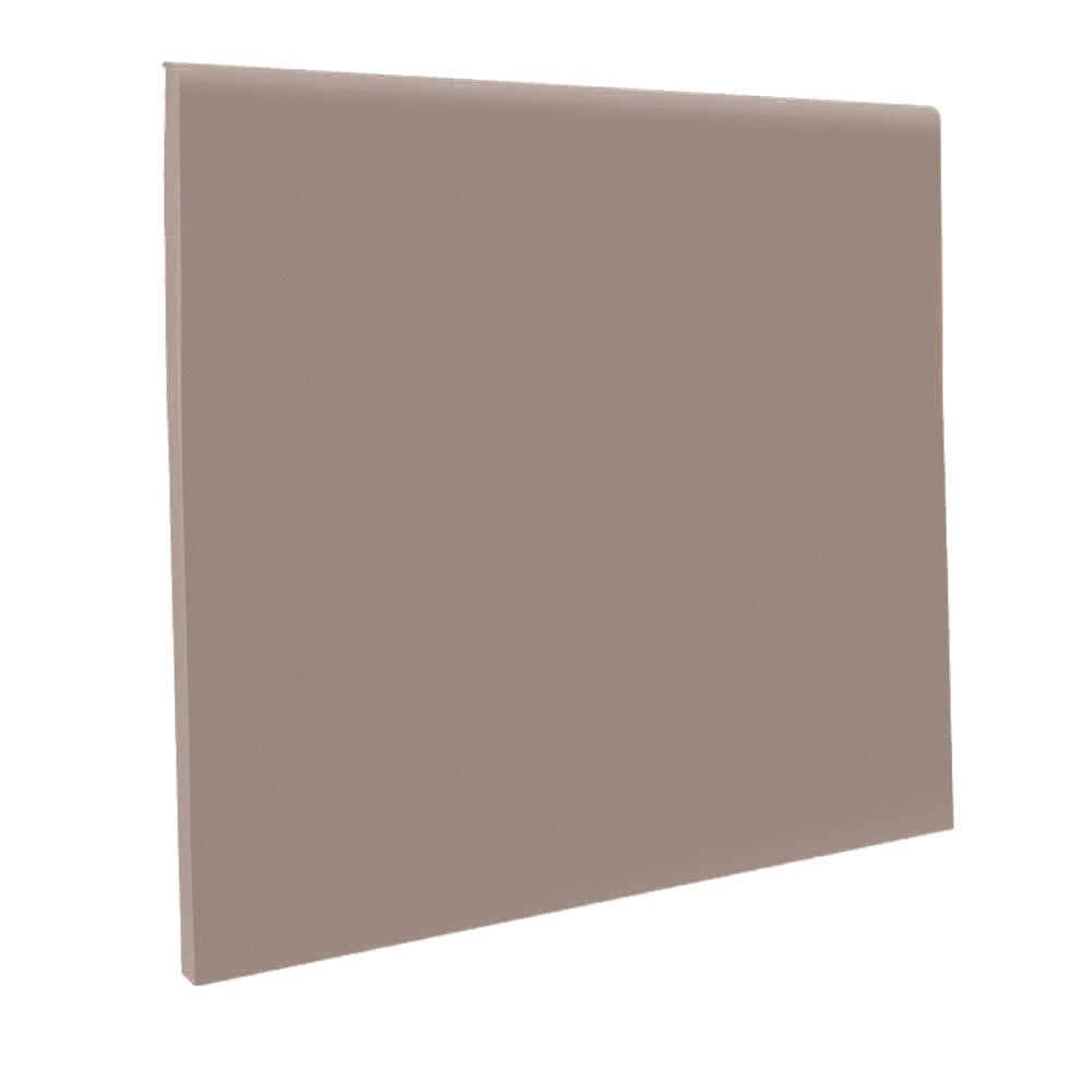 Flexco Dark Beige 4-in x 1440-in Vinyl Floor Base