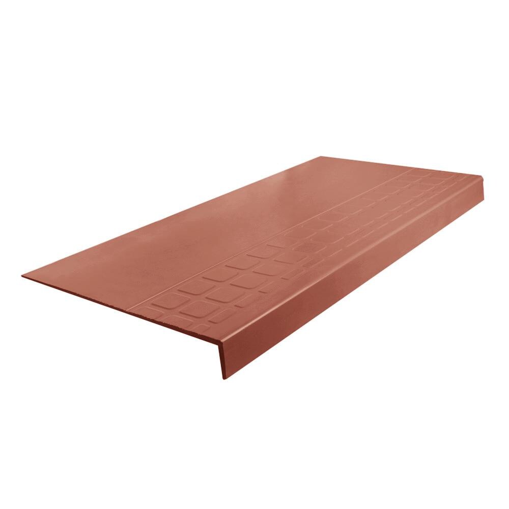 Flexco #800 Series 12.25-in x 36-in Earth Stair Tread