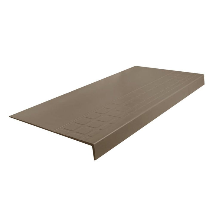 Flexco #800 Series 12.25-in x 54-in Milk Chocolate Stair Tread
