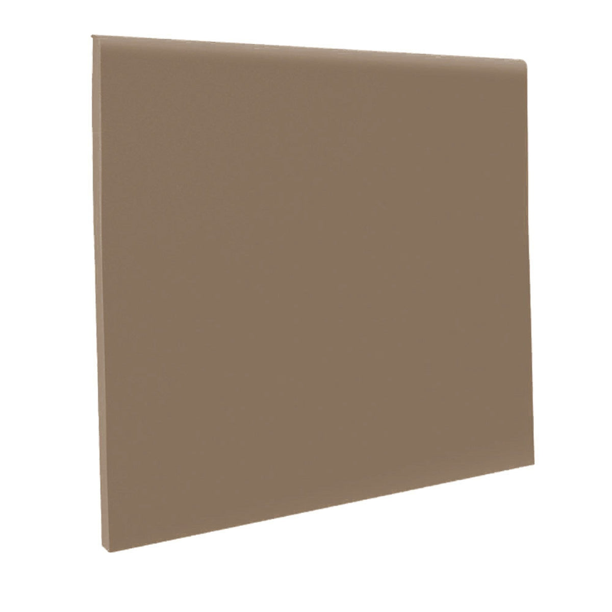 Flexco Milk Chocolate 6-in x 48-in Vinyl Wall Base (30-Pack)