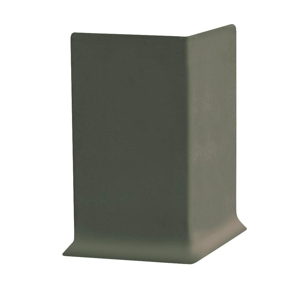 Flexco Black Brown 0.08-in T x 6-in W x Vinyl Wall Base
