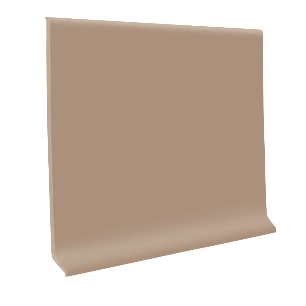 Flexco Cappuccino 2.5-in x 48-in Vinyl Floor Base