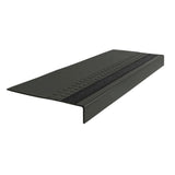 Flexco #575 Series 12-in x 42-in Black Brown Stair Tread
