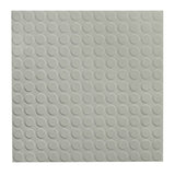 Flexco Fjord Gray Solid 18-in W x 18-in L Glue Down Vinyl Tile Flooring (2.25-sq ft/ Piece)