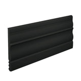Flexco 4.5-in x 480-in Black Dahlia Vinyl Wall Base – Charisma Base Sculpture