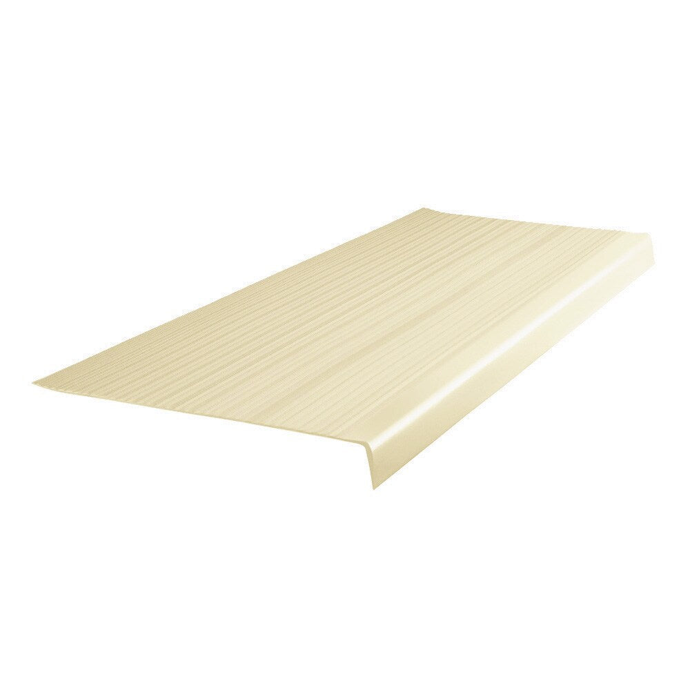 Flexco VTS Series Vinyl Stair Tread, 42-in Almond Vinyl Stair Stringer