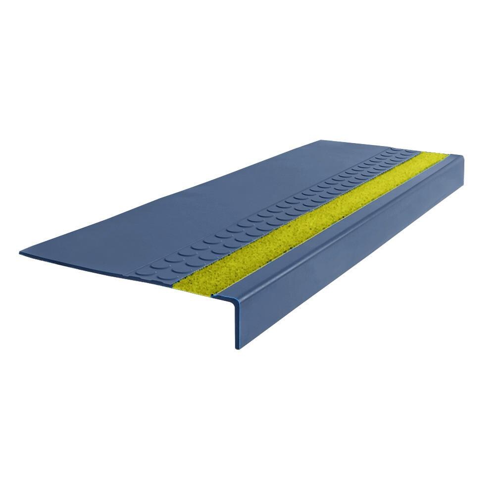 Flexco #575 Series 12-in x 48-in Blue Stair Tread