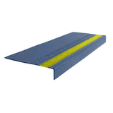 Flexco #575 Series 12-in x 48-in Blue Stair Tread