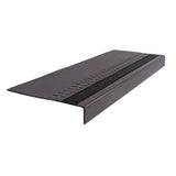 Flexco #575 Series 12-in x 42-in Charcoal Stair Tread
