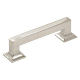 Hickory Hardware Studio 3-3/4-in Center to Center Polished Nickel Rectangular Handle Drawer Pulls