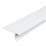 Amerimax F4-1/2 Standard Drip Edge, 2.43-in x 10-ft, White Painted Galvanized Steel