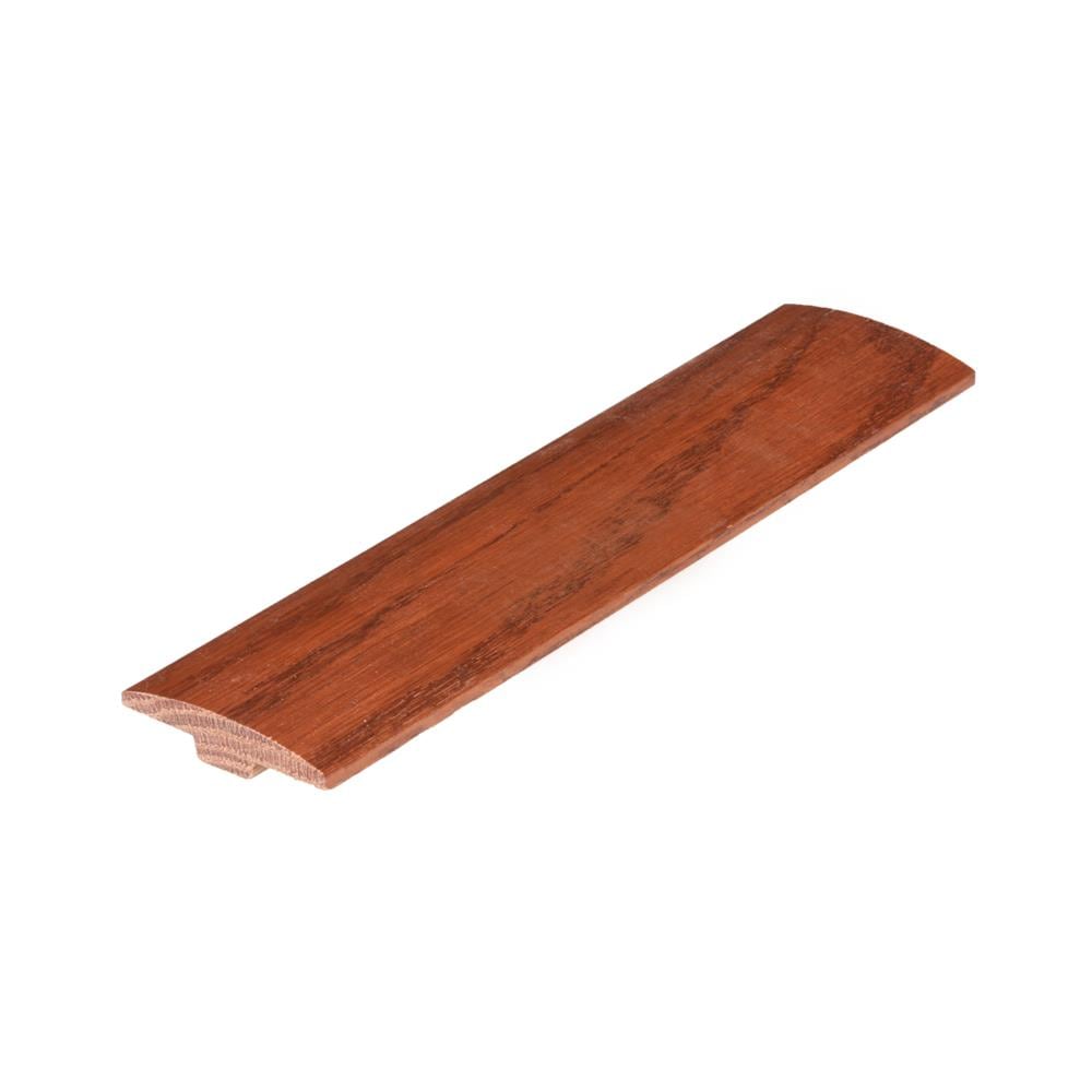 Flexco Gunstock 0.46-in T x 2-in W x 78-in L Solid Wood Floor T-Moulding