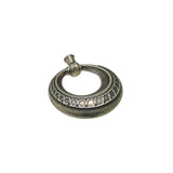 Richelieu Chambly Center to Center Pewter Oval Ring Drawer Pull