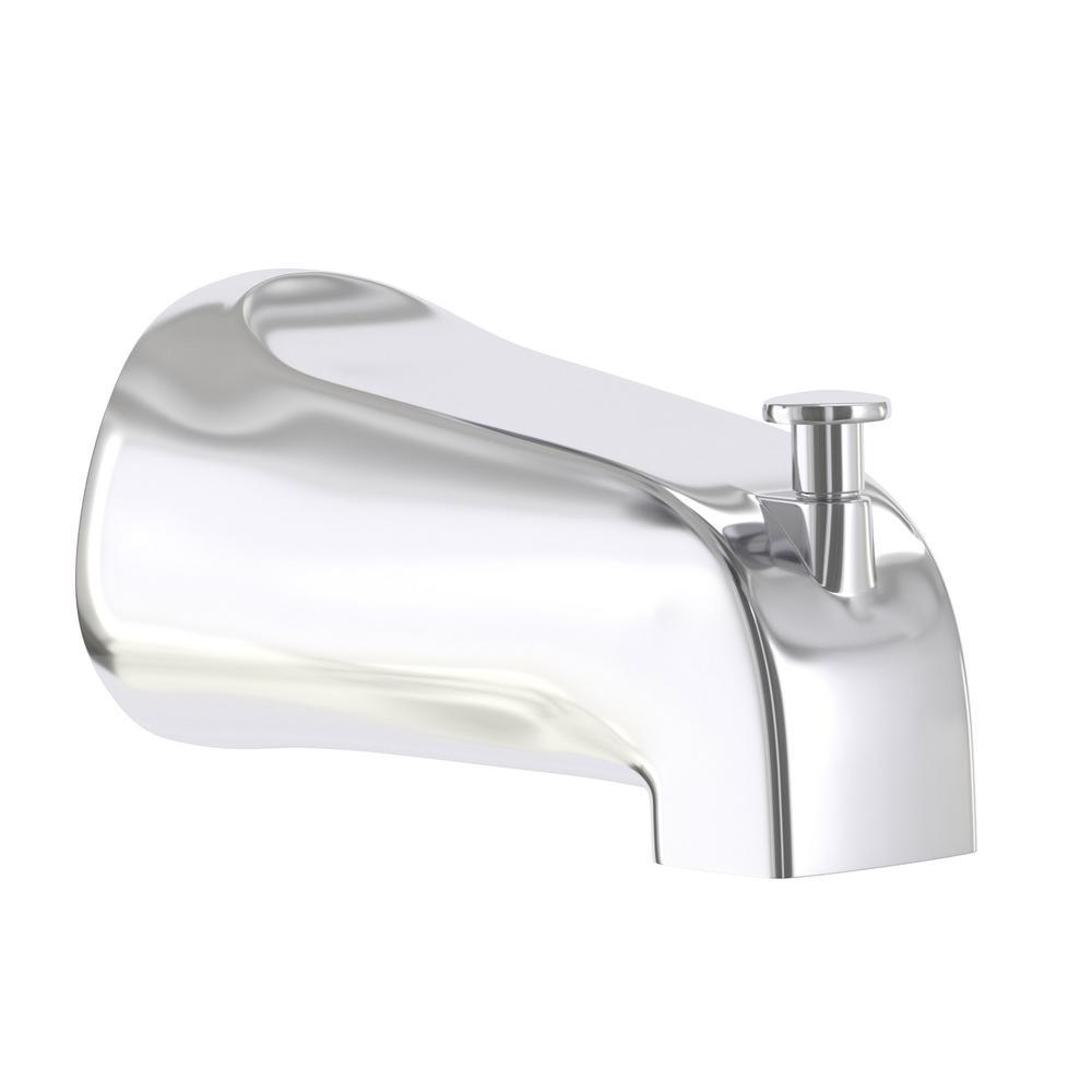 Aragon 2-Handle 1-Spray Tub and Shower Faucet in Chrome (Valve Included) - Super Arbor