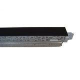 Armstrong Ceilings Prelude XL Fireguard Black 60-Pack 23.06-in Galvanized Steel Ceiling Grid Cross Tee