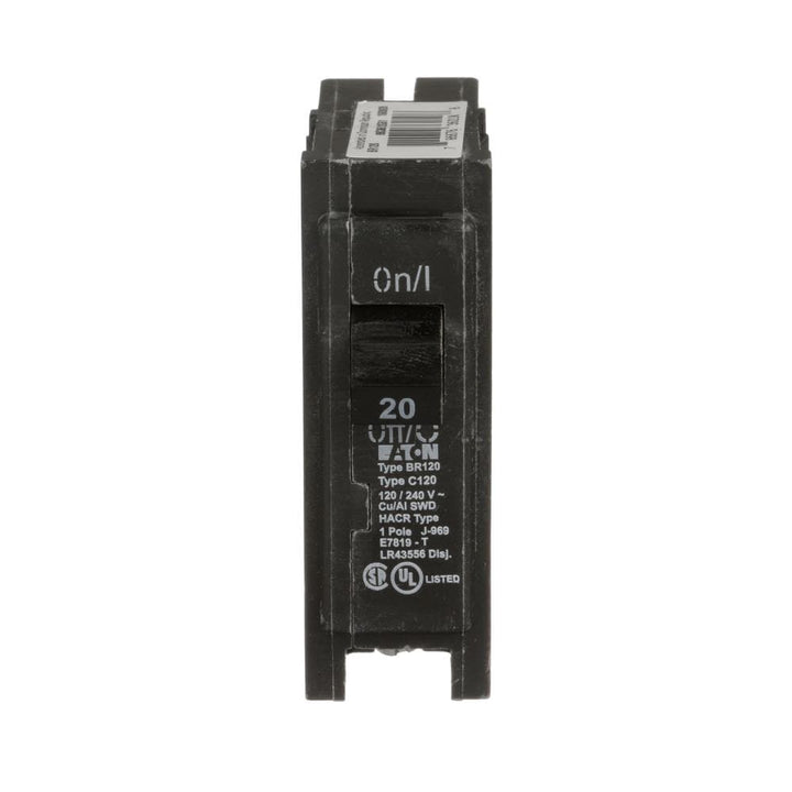 Eaton Type BR 20-Amp 1-Pole Standard Trip Circuit Breaker