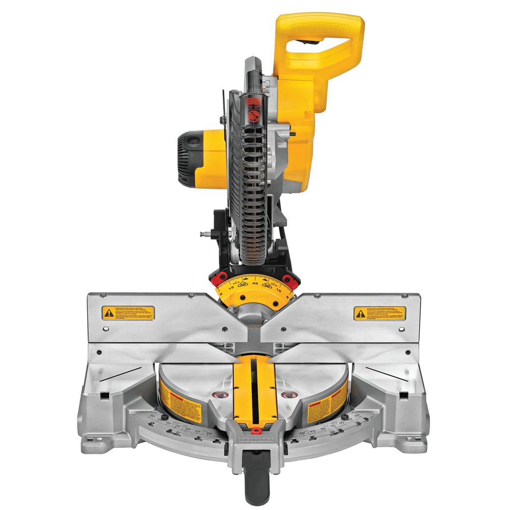 15 Amp Corded 12 in. Double Bevel Compound Miter Saw with Bonus Heavy-Duty Work Stand - Super Arbor