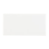 American Olean Profiles 100-Pack Ice White Gloss 3-in x 6-in Glossy Ceramic Subway Wall Tile