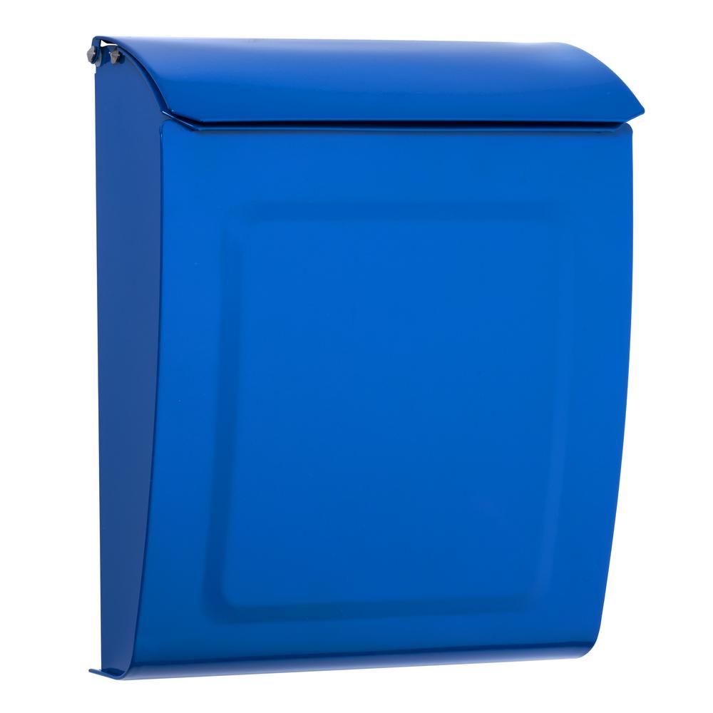 Aspen Locking Wall Mount Mailbox Graphite - Super Arbor