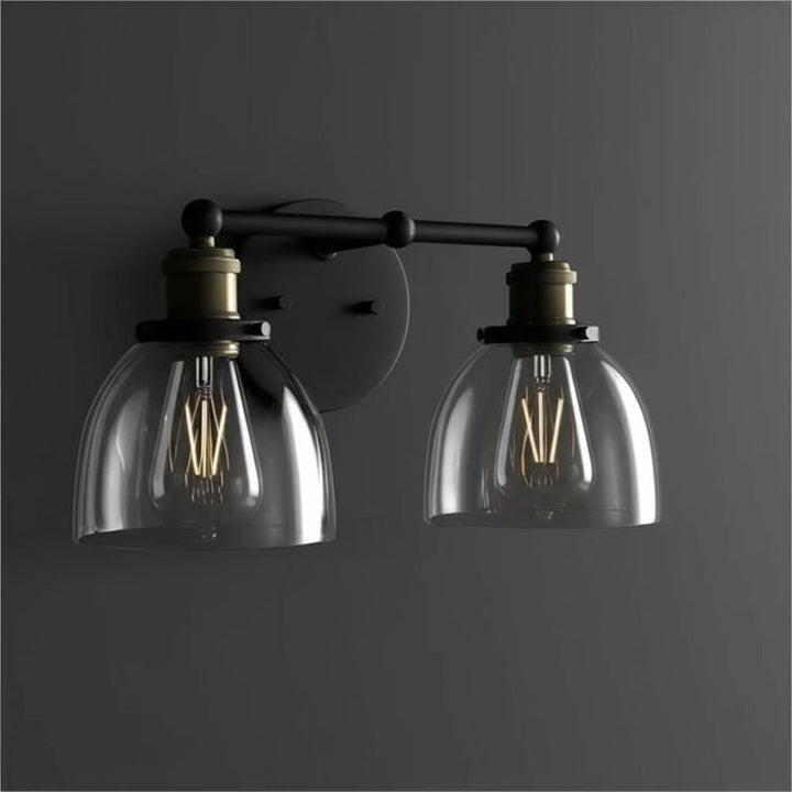 Home Decorators Collection Evelyn 2-Light Artisan Bronze Vanity Light