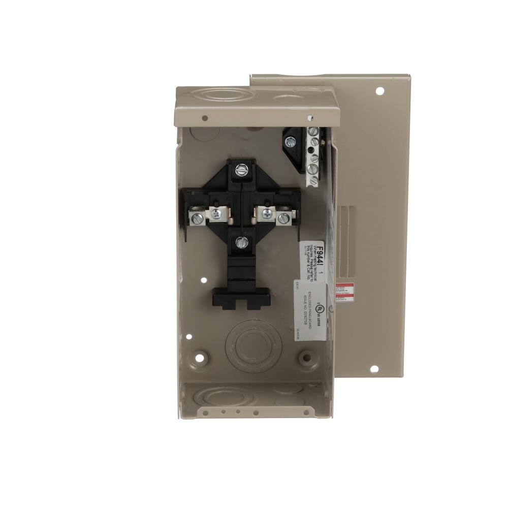 Eaton Type CH 70-Amp 2-space load center - front view
