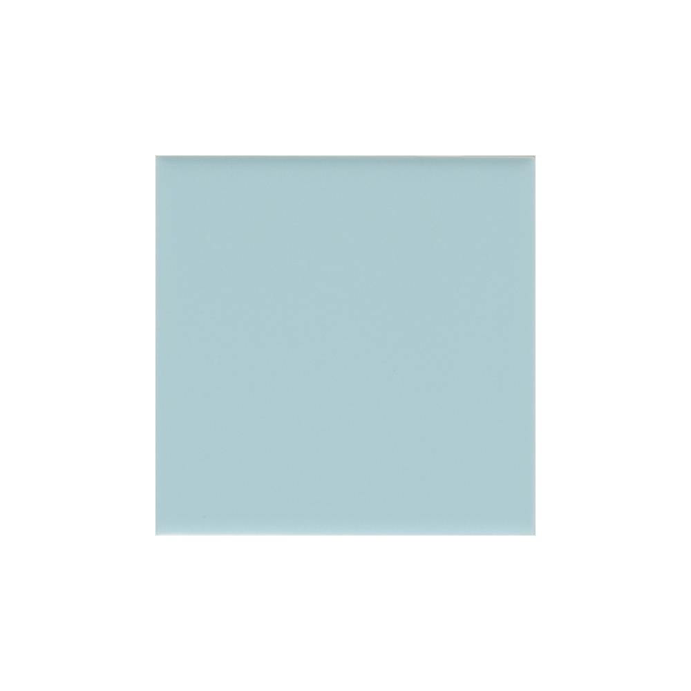 American Olean Matte Glacier Matte Ceramic Cove Base Tile (4-in x 4-in)